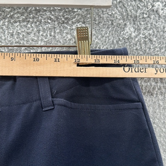 Lauren Ralph Lauren Womens Navy Blue Pants Size 8 Petite - Picture 4 of 9